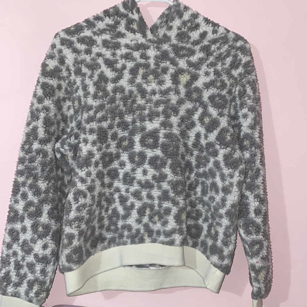 Arizona leopard print fleece